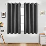 Pro Space Grommet Top Insulated Thermal Blackout Window Curtain Solid Room Drape (1 Panel)