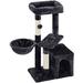 Tucker Murphy Pet™ 33" Cat Tree Rope/Cardboard/Manufactured Wood in Black | 33 H x 18 W x 18 D in | Wayfair F09B33922EE8411D89A4F4119559E6CD