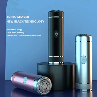 MOTAWISH-Mini rasoir électrique portable pour hommes aste par USB pour le visage et le corps