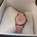 Gucci Accessories | Gucci Pink Leather Watch | Color: Gold/Pink | Size: Os