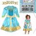 Disney Costumes | Disney Merida Costume Girls M (7-8) | Color: Blue/Gold | Size: Medium 7-8 Girls