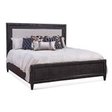 Birch Lane™ Jandre Low Profile Standard Bed Polyester in Gray/Black | 60 H x 76 W x 86 D in | Wayfair 39369A6DC98D4CC3A9F0FB2896B52904