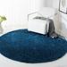 Blue/Navy 132 x 1.1811 in Indoor Area Rug - Wade Logan® Jiang Navy Area Rug Polypropylene | 132 W x 1.1811 D in | Wayfair