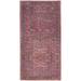 Black 45 x 24 x 0.28 in Area Rug - Nicole Curtis Machine Washable Oriental Red Area Rug Polyester | 45 H x 24 W x 0.28 D in | Wayfair 099446887511