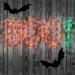 The Holiday Aisle® Boo Lighted Display Metal in Green/Orange | 36 H x 1 W x 16 D in | Wayfair 24DFD63EFED345EC963838EB32BF72EA