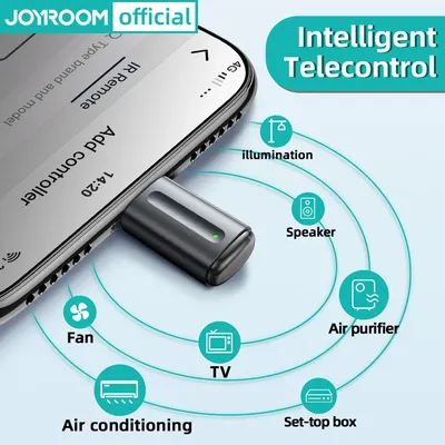 Pomerroom-Adaptateur de télécommande infrarouge sans fil transmetteur de téléphone portable pour