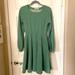 Anthropologie Dresses | Anthropology Comme Toi Mint Dress Nwot | Color: Green/White | Size: S