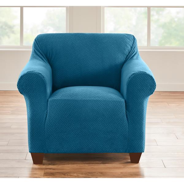 bh-studio-basketweave-stretch-chair-slipcover-by-brylanehome-in-teal/