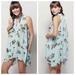 Free People Dresses | Fp Mint Snap Out Of It Swing Dress | Color: Green/Yellow | Size: S