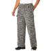 Men's Big & Tall Explorer Plush Fleece Cargo Pants by KingSize in Charcoal Marl (Size XL)