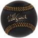 Will Smith Los Angeles Dodgers Autographed Rawlings Black Leather Baseball