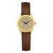 Women's Maryland Terrapins Medallion Brown Leather Wristwatch