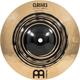 Meinl Classics Custom Dual 10 Zoll Splash (Video) Schlagzeug Becken (25,40cm) B12 Bronze, Dunkles und Brilliantes Finish (CC10DUS)