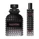 Valentino Uomo Born In Roma Gift Set Eau de Toilette 50ml & 15ml Travel Spray