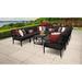 kathy ireland Madison Ave. 11 Piece Outdoor Aluminum Patio Furniture Set 11a