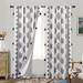 Rosdorf Park Abtal Sadie Paisley Room Darkening Thermal Rod Pocket Curtain Panels Polyester in Gray | 84 H in | Wayfair