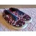 Disney Shoes | Disney Maroon Mickey Sneakers, Women's Size 8 | Color: Red | Size: 8