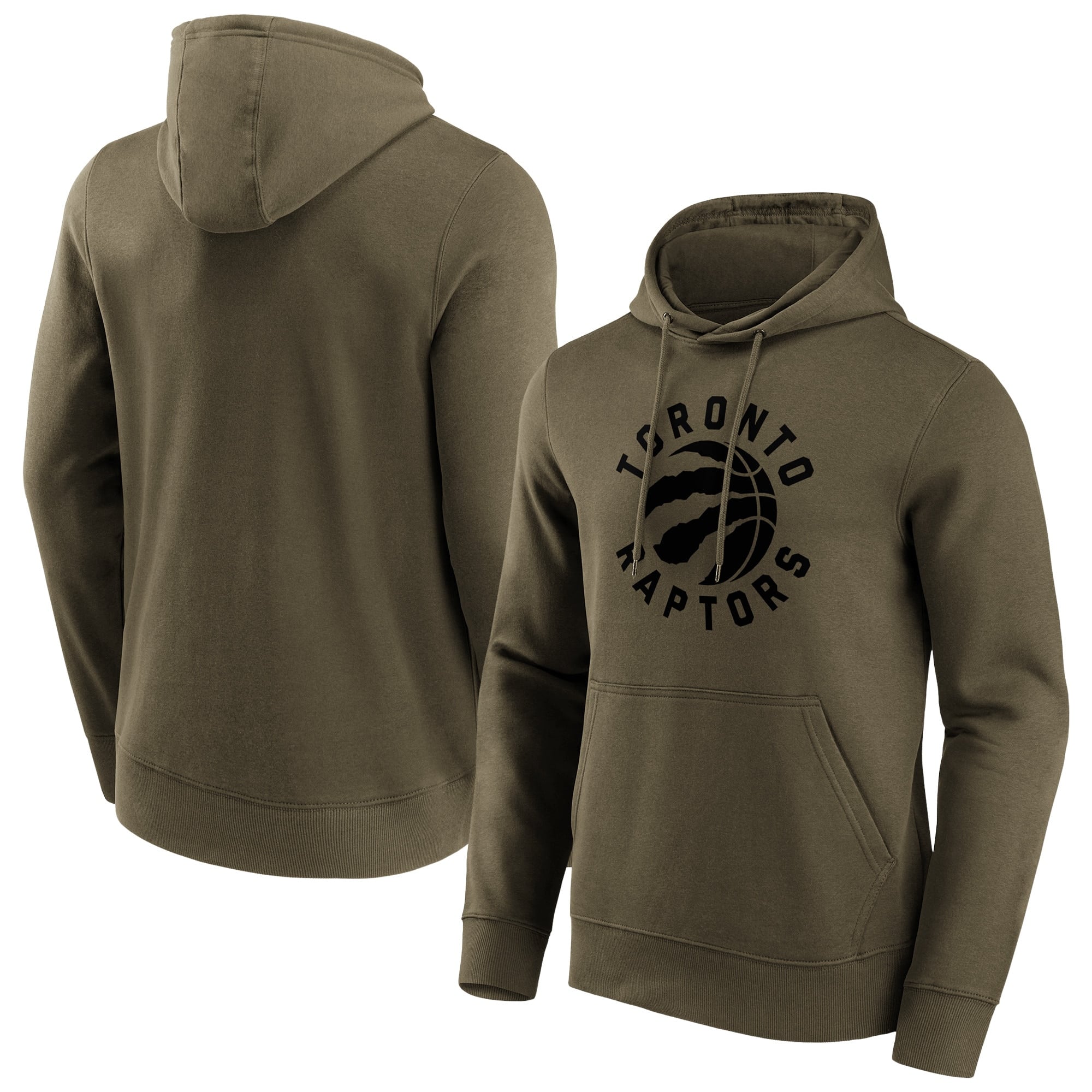 Toronto Raptors Fanatics Branded Fashion Preferred Logo Hoodie - Herren