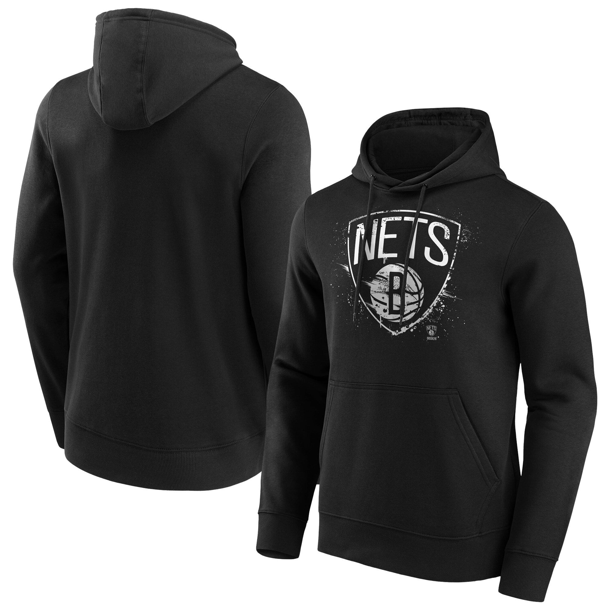 Brooklyn Nets Fanatics Branded Splatter Graphic Hoodie - Herren