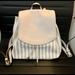 Kate Spade Bags | Kate Spade Small Breezy Mulberry Striped Backpack | Color: Cream | Size: Os