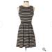 J. Crew Dresses | J. Crew Striped Dress, Size Xs | Color: Black | Size: Xs