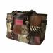 Coach Bags | Coach Signature Holiday Patchwork Leather Suede | Color: Black/Brown | Size: Os