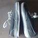 Vans Shoes | Charcoal Grey Denim Lace Ups | Color: Gray | Size: 7.5