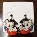 Disney Jewelry | Disney 101 Dalmatian Post Earrings Licensed | Color: Silver | Size: Os