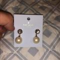 Kate Spade Jewelry | Kate Spade Earrings | Color: White/Silver | Size: Os