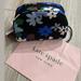 Kate Spade Bags | Kate Spade Dome Jae Bold Blossom Cosmetic Bag | Color: Black | Size: Os