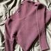 American Eagle Outfitters Sweaters | American Eagle Burgundy Sweater | Color: Purple/Pink | Size: M