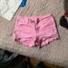 American Eagle Outfitters Shorts | America Eagle Jean Shorts | Color: Pink | Size: 4