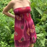American Eagle Outfitters Dresses | Adorable Strapless Dress! | Color: Purple | Size: S