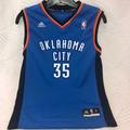 Adidas Shirts & Tops | Jersey Oklahoma City Kevin Durant Nba | Color: Blue | Size: Mb
