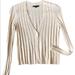 American Eagle Outfitters Tops | American Eagle Outfitters Button Up Cardigan | Color: Cream/White | Size: S