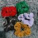 Brandy Melville Accessories | Five Velvet Scrunchies | Color: Black | Size: Os