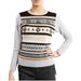 J. Crew Sweaters | J. Crew Fair Isle Jeweled Crew Neck Wool Sweater New | Color: Black/Gray | Size: Various