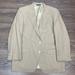 Burberry Suits & Blazers | Burberry Solid Beige Silk Blazer 40r | Color: White/Silver | Size: 40r
