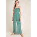 Anthropologie Pants & Jumpsuits | Anthropologie First Monday Sweetheart Jumpsuit | Color: Gray/Green | Size: L
