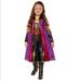 Disney Costumes | Frozen Anna Adventure Dress Costume Kids Size 4-6x | Color: Black | Size: 4-6x