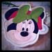 Disney Holiday | Disney Minnie Mouse Holiday Serving Plate | Color: White/Silver | Size: Os
