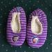 Disney Shoes | Disney Frozen Slippers | Color: Purple | Size: Measures 8 1/2 Inches From Heel To Toe