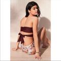 Free People Swim | Free People Bocas Bikini Top Only Plum Size M | Color: Brown/Tan | Size: M