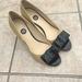 Kate Spade Shoes | Kate Spade Gracie Slingback Bow Pumps Shoes 10 | Color: Tan/Cream | Size: 10