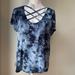 American Eagle Outfitters Tops | American Eagle Soft & Sexy Tie Dye Top | Color: Black | Size: M