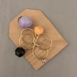 Anthropologie Jewelry | Anthropologie Set Of 4 Cluster Rings Nwt | Color: Brown | Size: Os