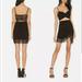 Free People Skirts | Free People Va Va Voom Lace Crop Top | Color: Black | Size: Xs