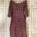 Lularoe Dresses | Lularoe Julia Dress | Color: Black/Purple | Size: Xs