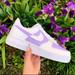 Nike Shoes | Custom Nike Air Force 1 Shoes (Lilac) | Color: Silver | Size: Various