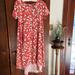 Lularoe Dresses | Lularoe Disney Carly, Size Xs | Color: Red/Brown | Size: Xs